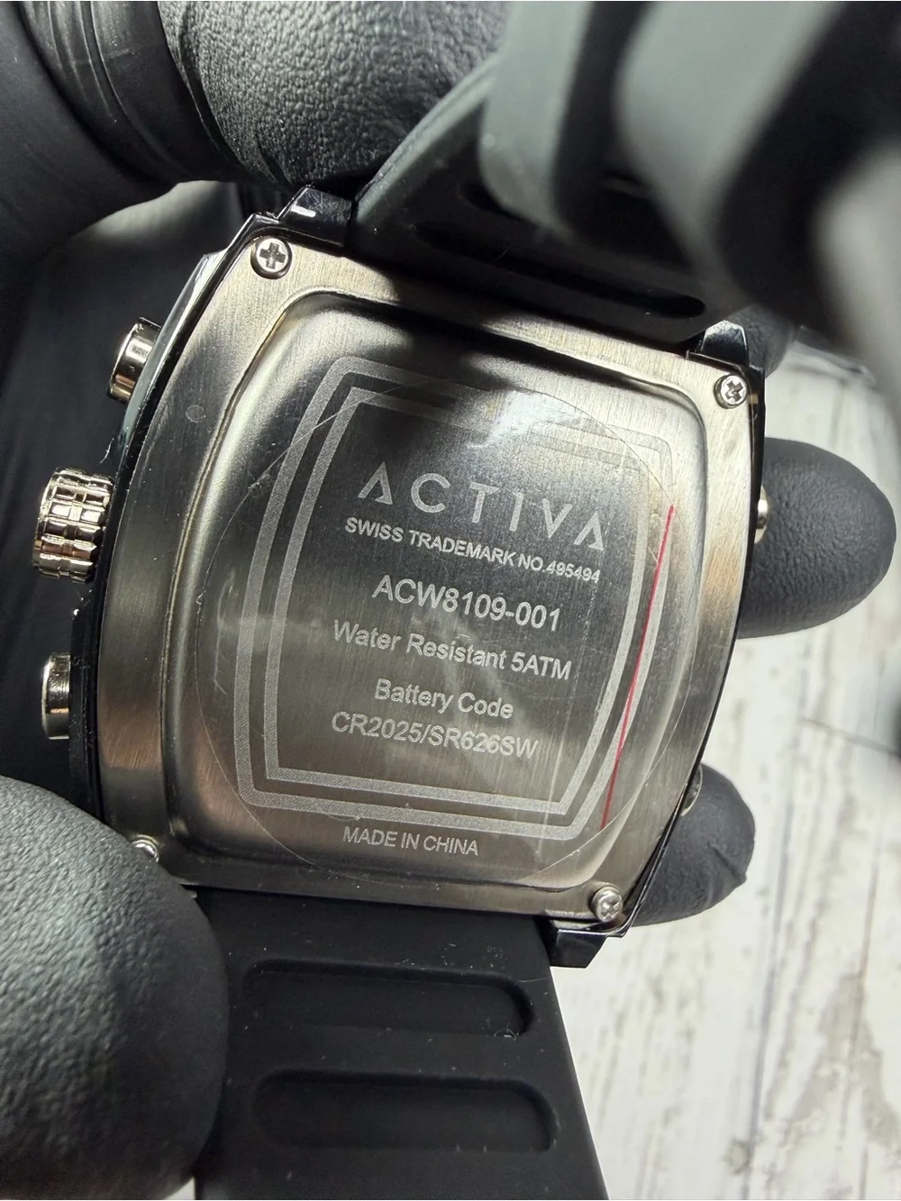 ACW8109-001 - Activa X Invicta Digital Essentials Men's Watch - 45mm,